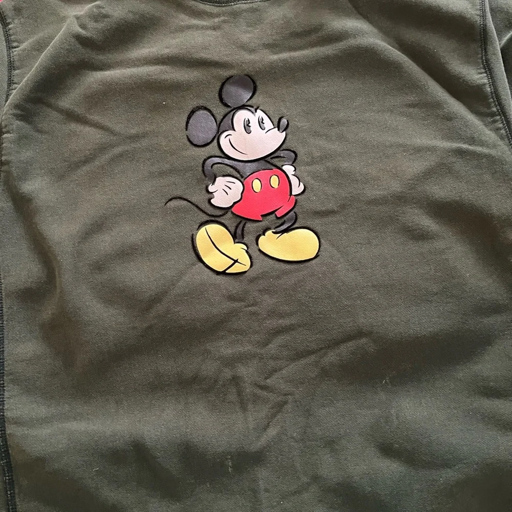 Disney Sweatshirt with Cheshire Cat Design and Mickey Mouse - Picture 4 of 6